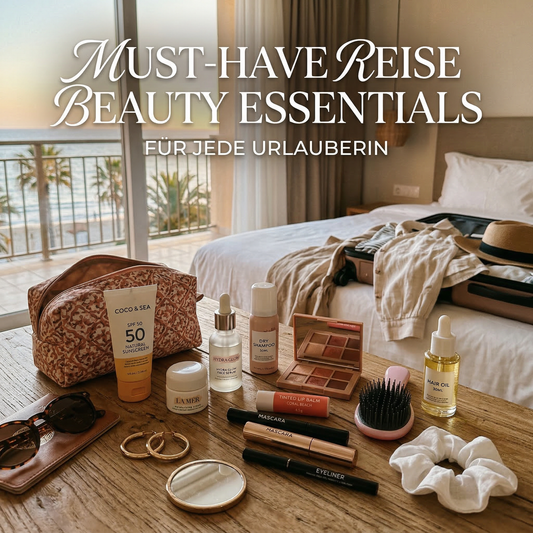 Must-Have Reise Beauty Essentials für Jede Urlauberin