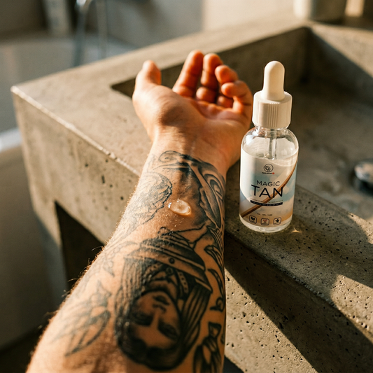 Selbstbräuner und Tattoos: So bleibt die Farbe erhalten