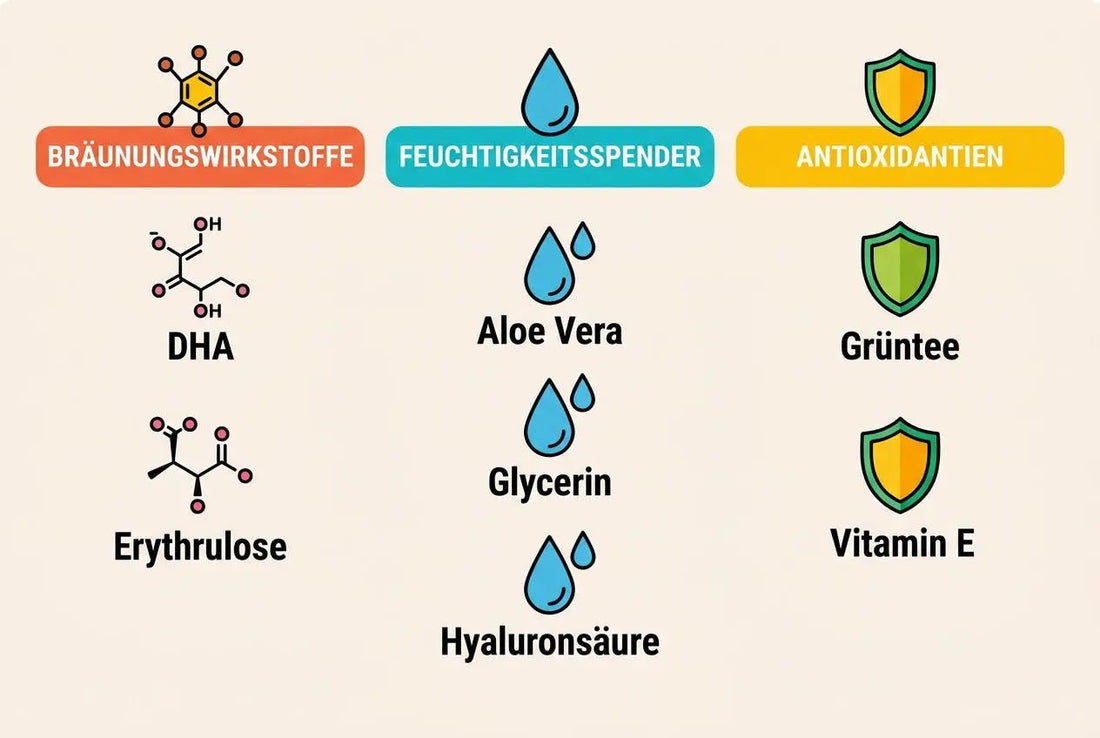 Inhaltsstoffe in Bräunungstropfen: Was steckt im Selbstbräuner? - Magic Tan®
