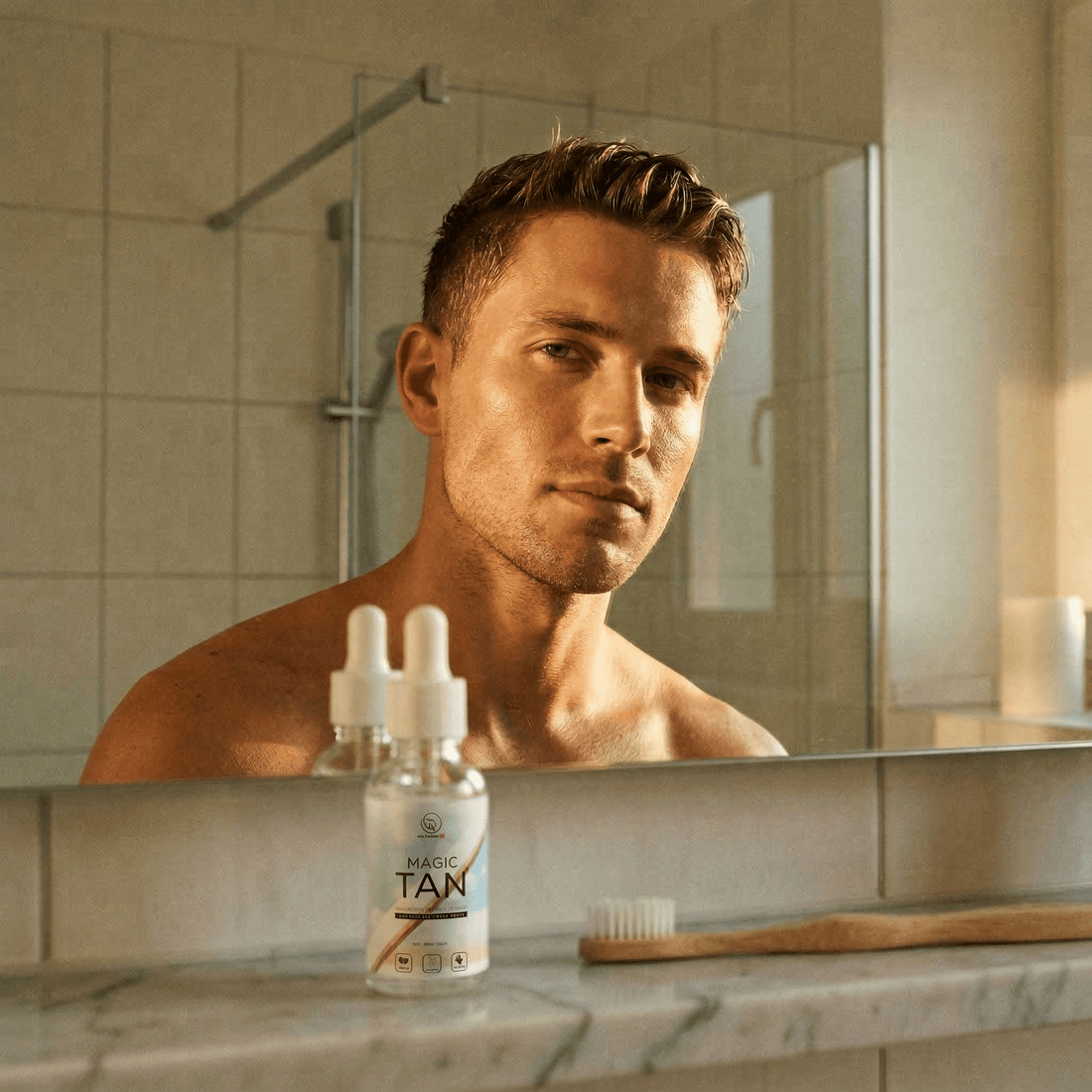 Männer Hautpflege Routine: Dein Weg zu strahlender Haut - Magic Tan®