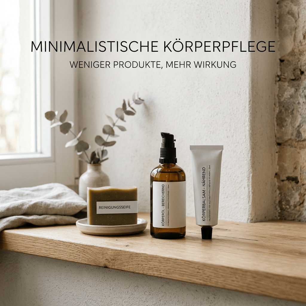 Minimalistische Körperpflege Weniger Produkte Mehr Wirkung - Magic Tan®