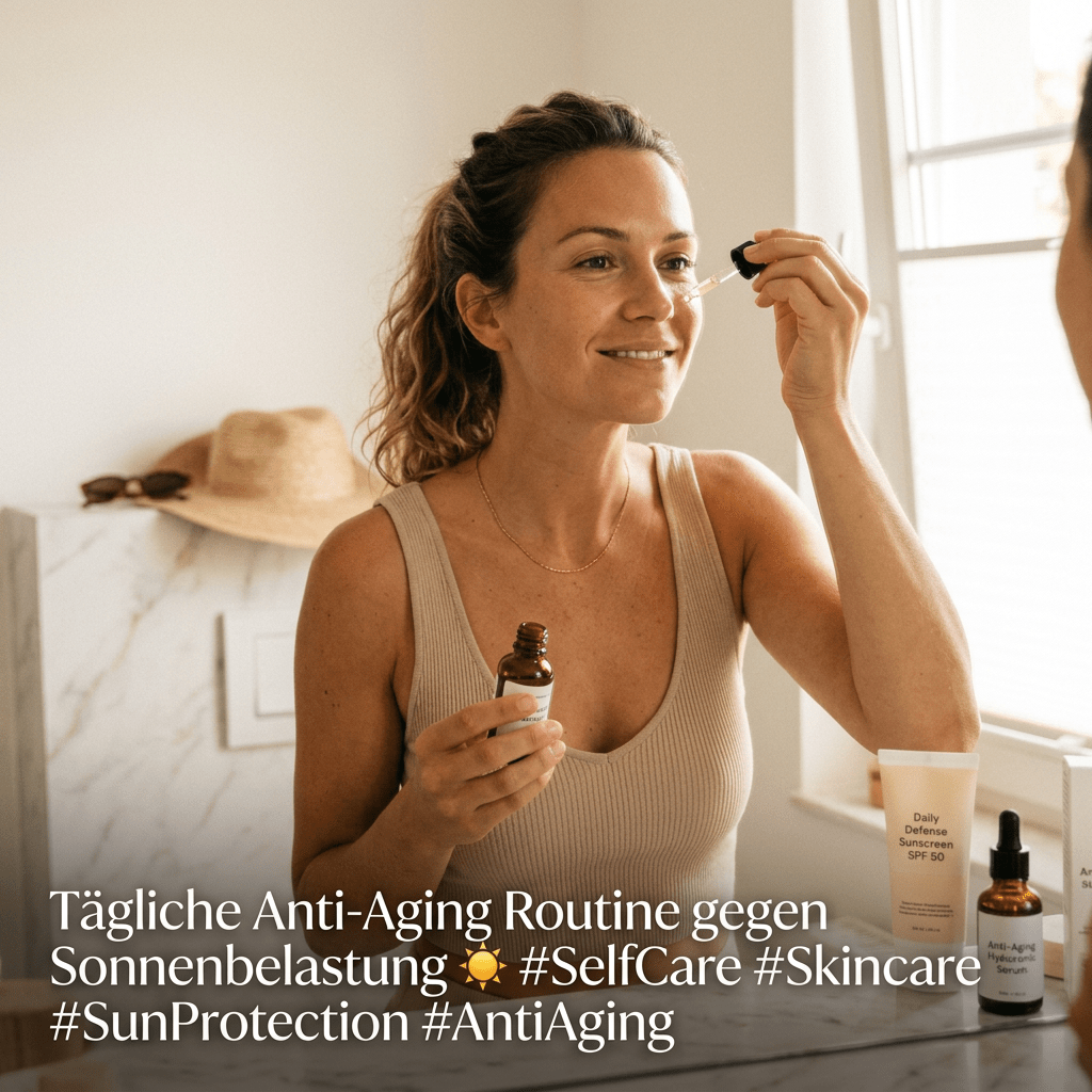 Problem und Lösung: Tägliche Anti-Aging Hautpflege gegen Sonnenbelastung - Magic Tan®