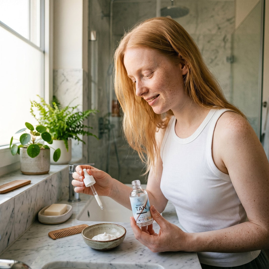 Selbstbräuner für helle Haut: Beste Produkte für Anfänger im Test - Magic Tan®
