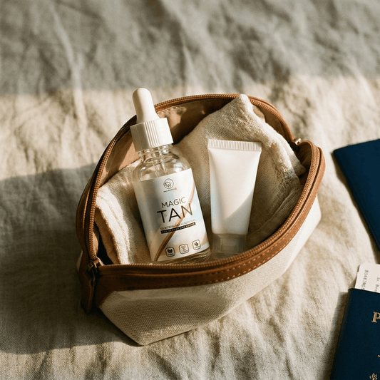 Selbstbräuner Reise Tipps: Wie du auch auf Reisen deinen Glow behältst - Magic Tan®