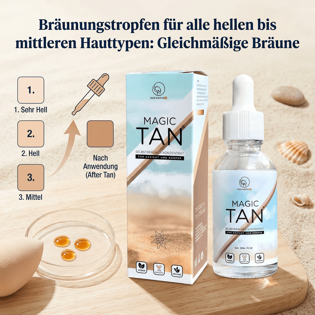 So wählst du das richtige selbstbräunende Hautpflegeprodukt - Magic Tan®