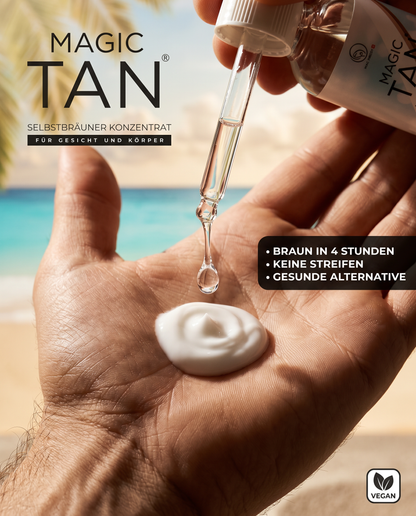 Magic Tan® Drops for Men [Tanmaxxing Overnight Glow Up]