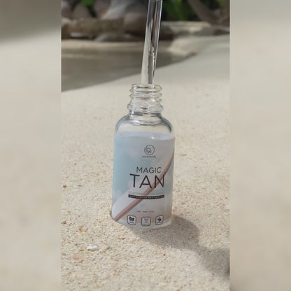 Magic Tan® Drops 3X Set (Jahresvorrat) — Selbstbräuner Konzentrat zum Mischen mit deiner Creme - Natürliche Bräune für Gesicht & Körper | Vegan