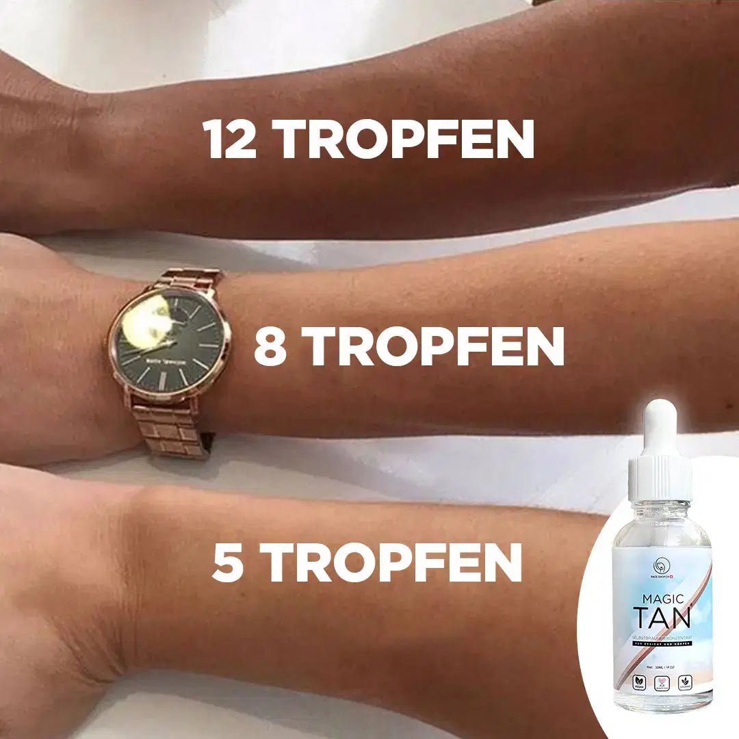 Self Tanning Drops for Face & Body | Vegan - Magic Tan®