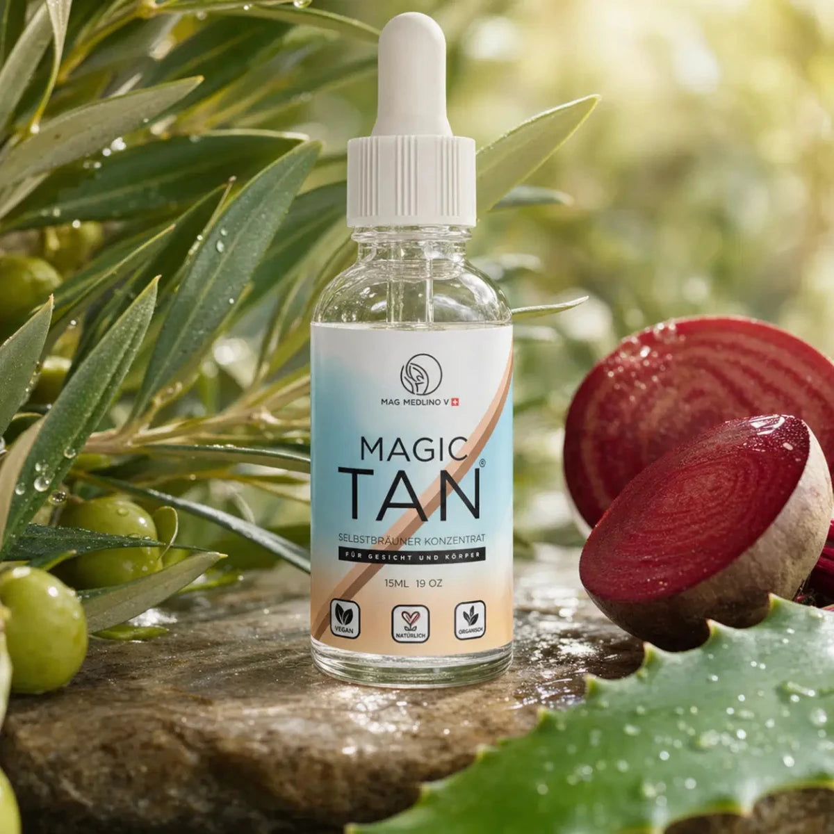 Self Tanning Drops for Face & Body | Vegan - Magic Tan®